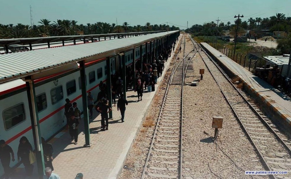 السكك الحديد: تسيير 120 رحلة لنقل الزائرين من كربلاء المقدسة إلى بغداد والبصرة